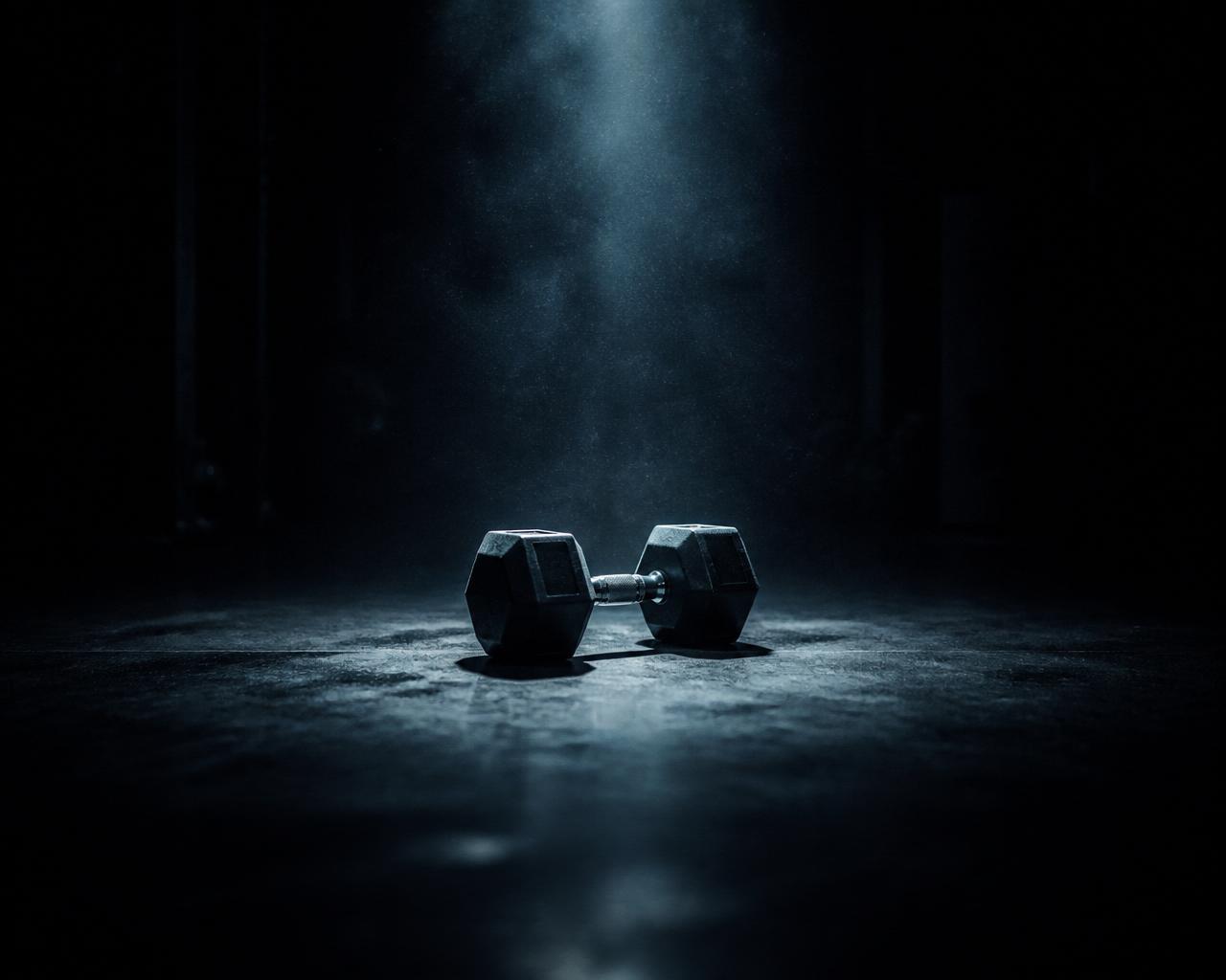Barbell and gym equipment representing strength training.